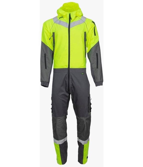 Комбинезон летний мужской Brodeks KS503, жёлтый, серый