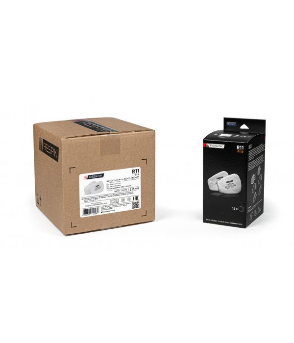 Фильтр противоаэрозольный RESPIK® R11 P1 R (2 шт)