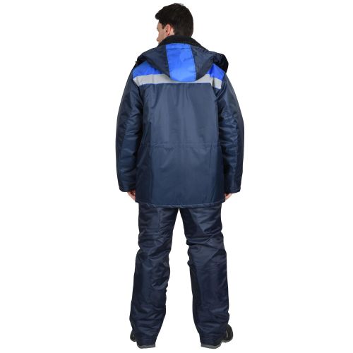 Костюм рабочий мужской зимний "Сириус-Стройград", куртка длинная, брюки