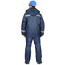 Костюм рабочий мужской зимний Сириус-Север-4, куртка с капюшоном, брюки, цвет синий