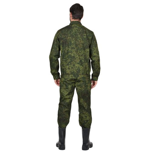 Костюм "Сириус-Рысь", куртка, брюки, ткань Рип Стоп 210, КМФ Цифра зелёная