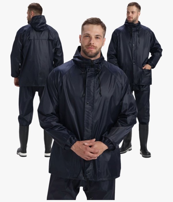 Костюм влагозащитный ProfLineSpecialist (ПВХ,210), тёмно-синий
