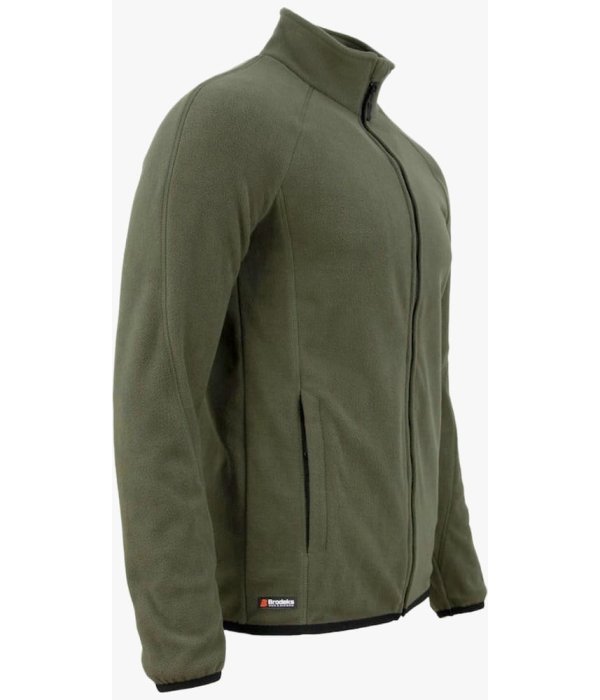 Толстовка мужская флисовая Brodeks KS211, хаки