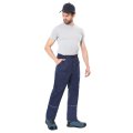 Костюм СИРИУС-МАСТЕР куртка длинная, брюки, синий с черным, 245 г/м2, 65%ПЭ, 35%ХБ