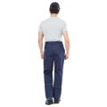 Костюм СИРИУС-МАСТЕР куртка длинная, брюки, синий с черным, 245 г/м2, 65%ПЭ, 35%ХБ