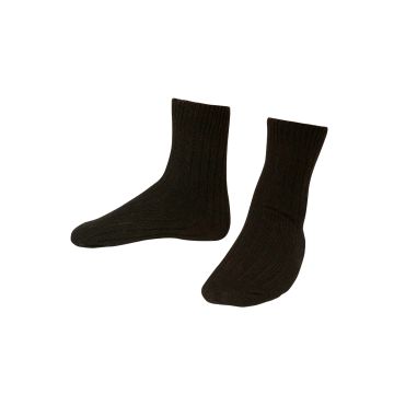 Носки чёрные полушерстяные 30% шерсть, 70% акрил