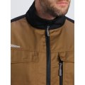Куртка ProfLineSpecialist (тк.Смесовая,240), бежевый/черный