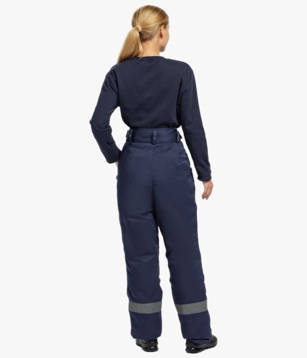 Брюки женские зимние Кнейд СОП (тк.Смесовая,210), тёмно-синий