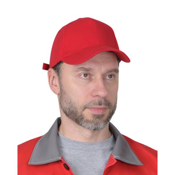 Кепка бейсболка красная