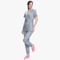 Костюм женский Стар-001 (тк.Коттон-Рич,130) MedLine, серый
