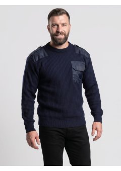 Свитер (джемпер) форменный усиленный, т.синий