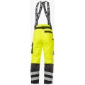 Брюки сигнальные зимние мужские Brodeks KW308, жёлтый, чёрный
