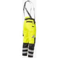 Брюки сигнальные зимние мужские Brodeks KW308, жёлтый, чёрный