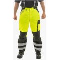 Брюки сигнальные зимние мужские Brodeks KW308, жёлтый, чёрный