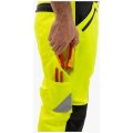 Брюки сигнальные зимние мужские Brodeks KW308, жёлтый, чёрный