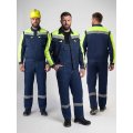 Костюм Роба-2 СОП (тк.Смесовая,210) п/к, т.синий/лимонный-2
