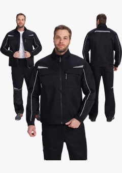 Куртка мужская ProfLineSpecialist (тк.Смесовая,240), чёрный