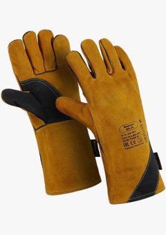 Перчатки Manipula Specialist® Флагман (спилок/джинса+флис), SPL-74/TG-692