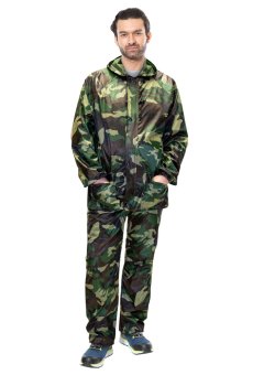 Костюм влагозащитный SIRIUS Стандарт (210 гр/м2) КМФ зеленый (ЧЗ)