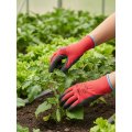 Перчатки ProfLineSpecialist нейлоновые с РЛ-покрытием, красный
