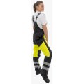 Брюки зимние женские сигнальные Brodeks KW330, жёлтый, чёрный