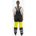 Брюки зимние женские сигнальные Brodeks KW330, жёлтый, чёрный