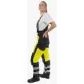 Брюки зимние женские сигнальные Brodeks KW330, жёлтый, чёрный