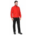Куртка флисовая красная, 280 г/м2