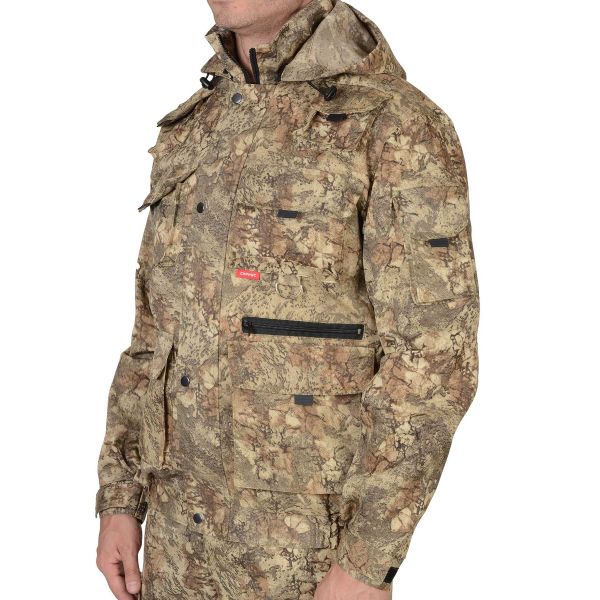 Костюм Сириус-Пума, куртка, брюки, цвет КМФ Памир, ткань Грета, 210 г/м2