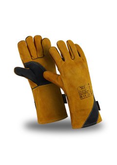 Перчатки Manipula Specialist® Флагман (спилок/джинса+флис), SPL-74/TG-692