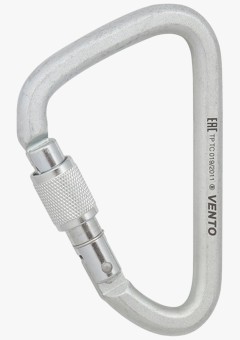 Карабин Vento™ Стальной увеличенный с муфтой keylock, vpro 0014/vnt1014