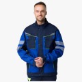 Куртка мужская укороченная ProfLine Specialist (тк.Смесовая,240), тёмно-синий, васильковый