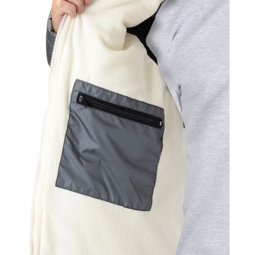 Куртка мужская утеплённая "Сириус-Прага-Люкс" серая (подкладка молочный флис)