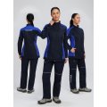 Костюм женский ProfLineSpecialist-1 (тк.Смесовая,240) брюки, т.синий/васильковый