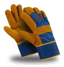 Перчатки Manipula Specialist® Сталкер (спилок/ткань+интерлок), SPL-71/MG-291