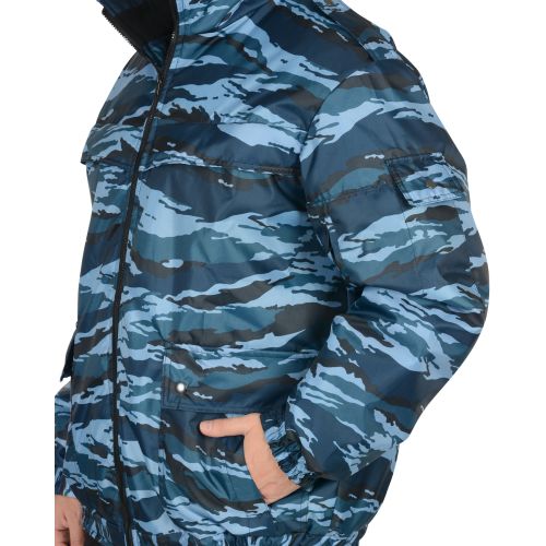 Куртка мужская зимняя КМФ Серый вихрь "Сириус-Штурм-Люкс"