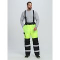 Костюм зимний сигнальный ProfLineSpecialist (тк.Оксфорд PU) брюки, желтый/черный