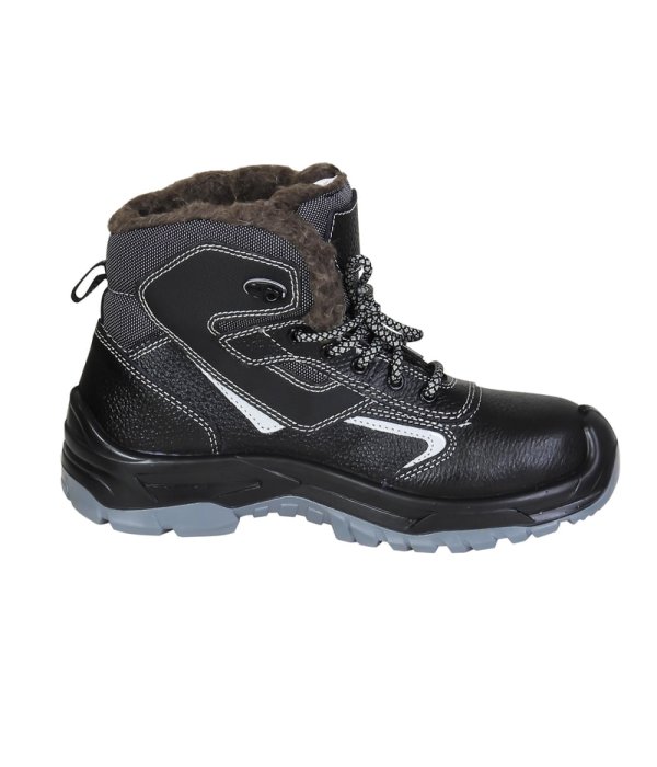 Ботинки SAVЁL-ДЖЕТ-ЗИМА кожа, шерстин, МП МС, ПУ-ТПУ
