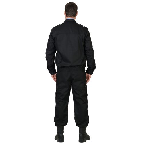 Костюм "Сириус-Тайфун", куртка, брюки, ткань Rodos, цвет чёрный