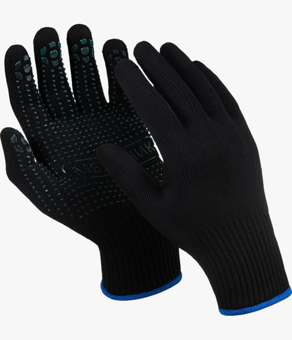 Перчатки Manipula Specialist® Механик Блэк (нейлон/хлопок+ПВХ), MG-114