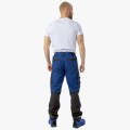 Брюки летние мужские Brodeks KS302, синий, чёрный