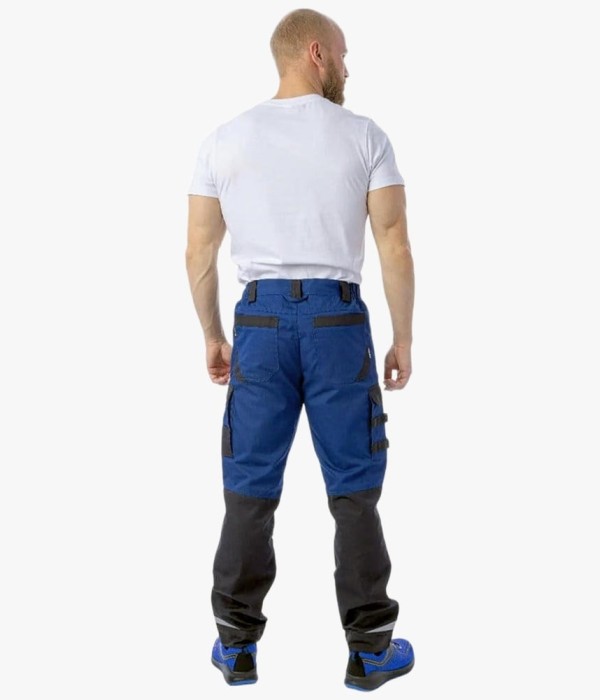 Брюки летние мужские Brodeks KS302, синий, чёрный