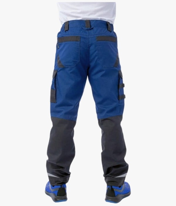 Брюки летние мужские Brodeks KS302, синий, чёрный