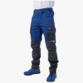 Брюки летние мужские Brodeks KS302, синий, чёрный