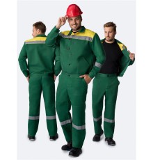 Костюм Легион-1 СОП IMP (тк.Смесовая,210) брюки, зеленый/желтый