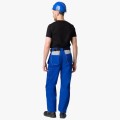 Костюм Союз-Профессионал-1 (тк. Балтекс, 240 гр/м2) брюки, васильковый, светло-серый, оранжевый