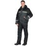 Куртка мужская зимняя рабочая "Сириус-Гастарбайтер-3", цвет чёрный