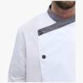 Костюм Канди (ткань ТиСи, 120 гр/м2), серый, белый