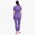 Костюм хирургический женский Модерн-004 (тк.Стрейч,120) MedLine, сиреневый