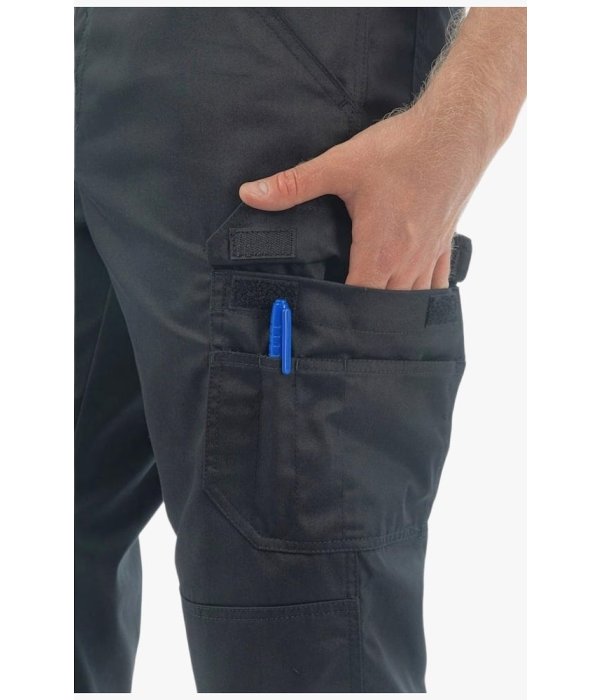 Брюки летние мужские Brodeks KS301, чёрный